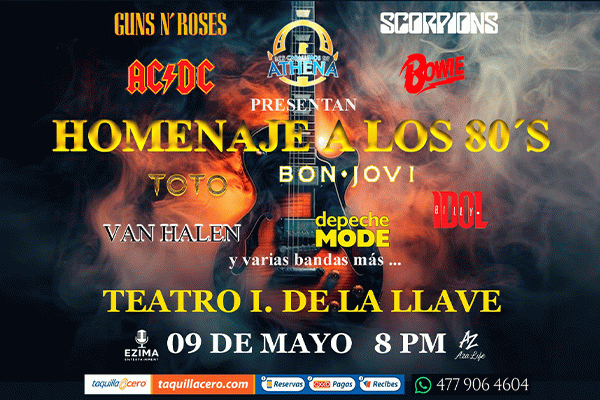 img_Homenaje a los 80's , Orizaba